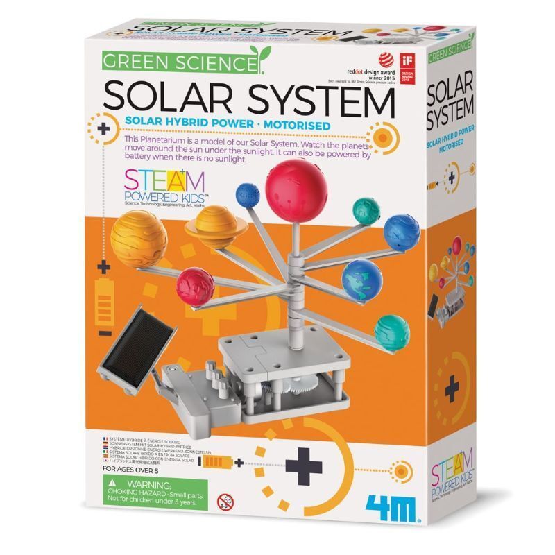 4M Hybrid Solar Engineering Motorised Solar System Planetarium Science Kit