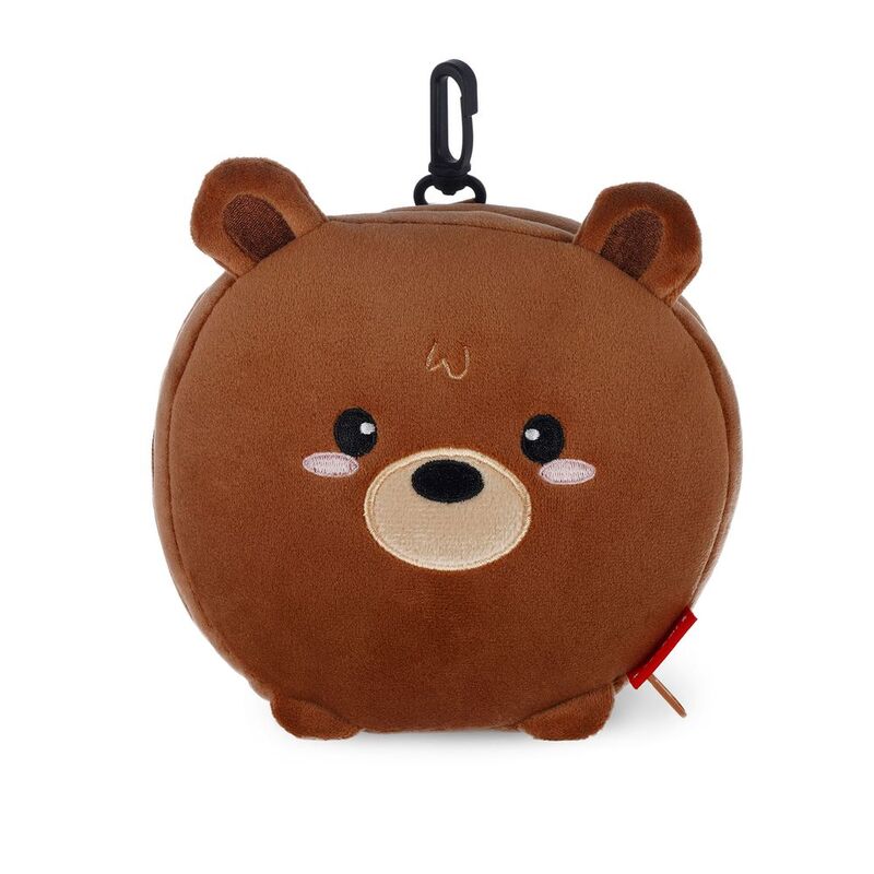 Legami Travel Pillow With Eye Mask - My Travel Buddy - Teddy Bear