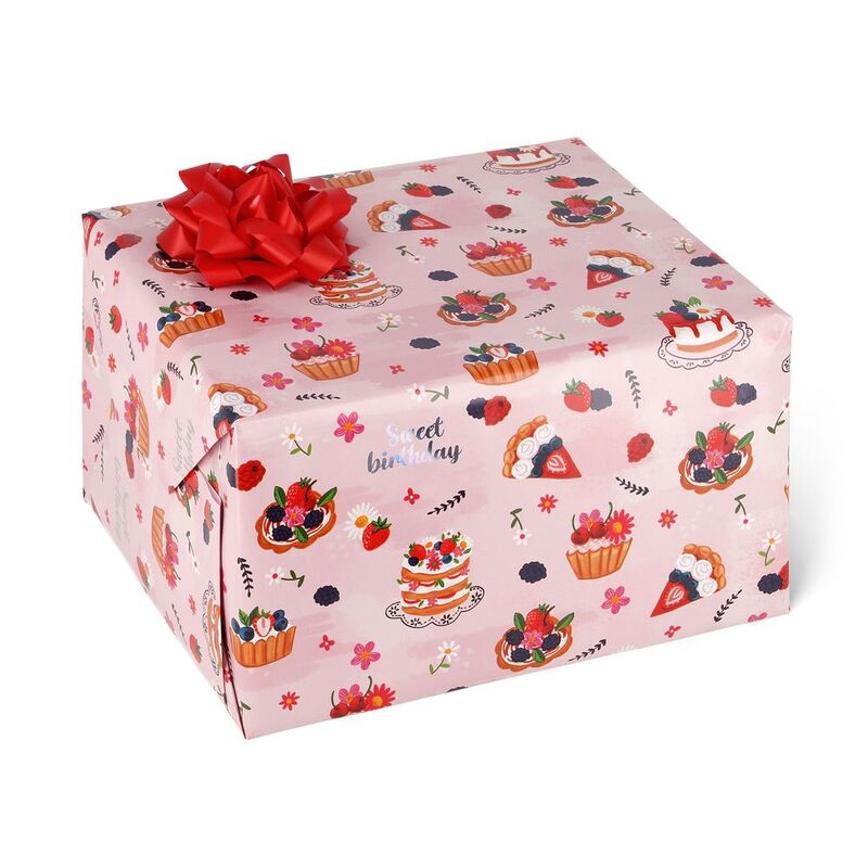 Legami Gift Wrapping Paper - Cake (200 x 70 cm)