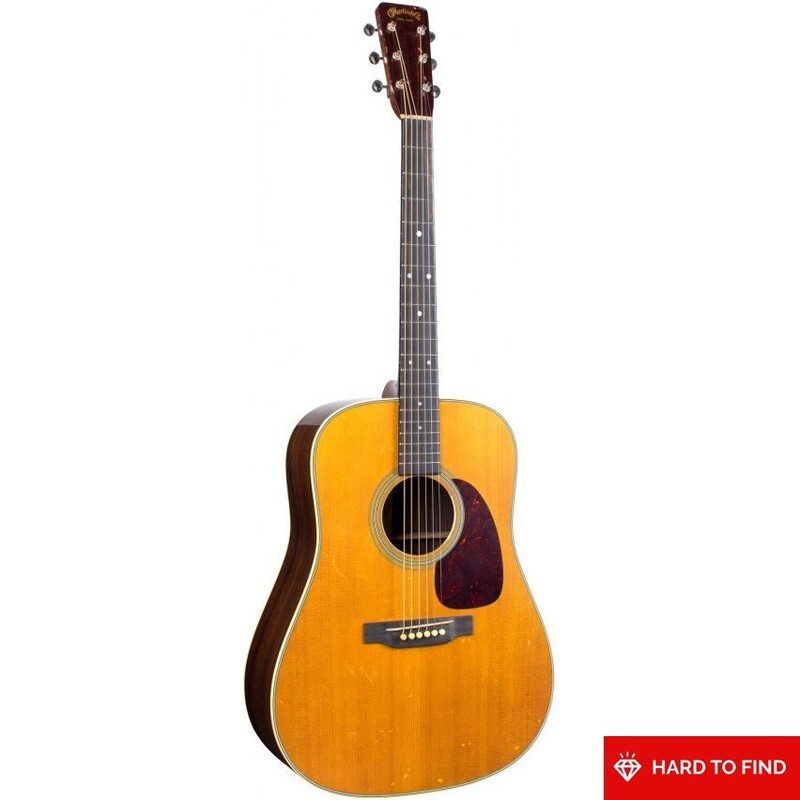 Martin Rich Robinson Custom Signature Edition D-28 Acoustic Guitar - Natural (Includes Hardshell Case)
