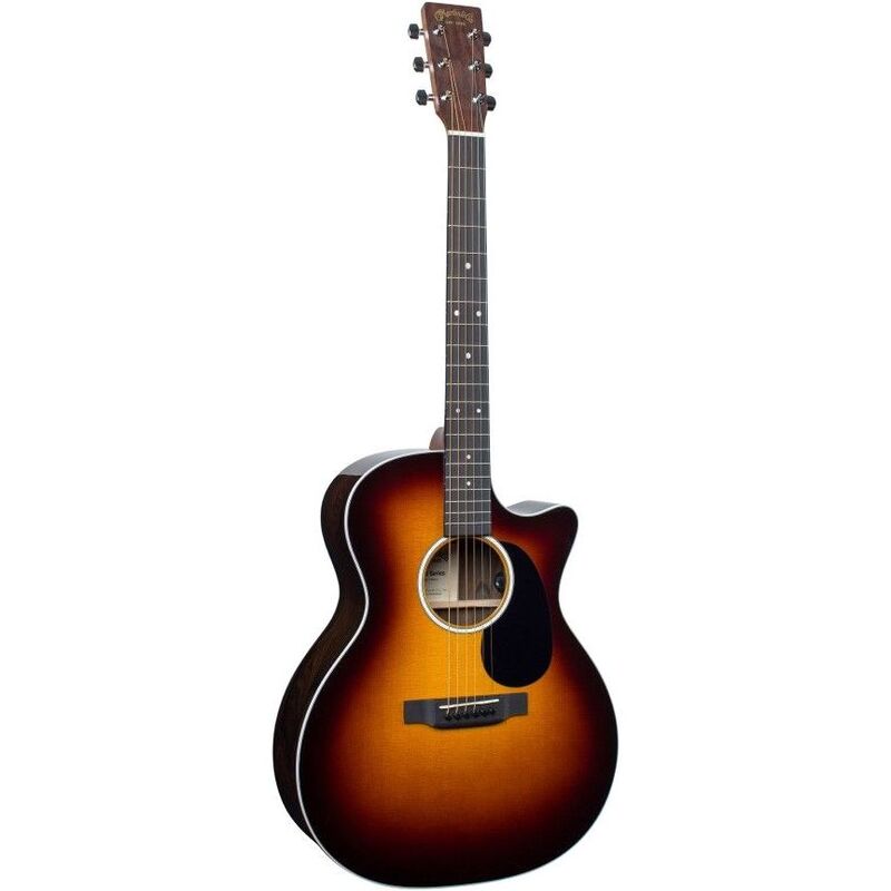 Martin Road Series GPC-13E Ziricote Grand Performance Acoustic-Electric Guitar - Burst (Martin Gig Bag Included)