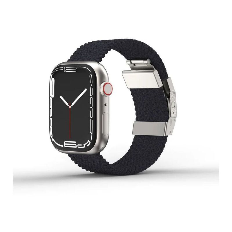 AmazingThing Titan Weave Band for Apple Watch 45/44/42mm - Black