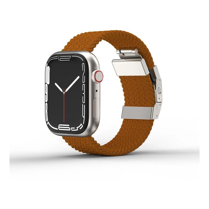AmazingThing Titan Weave Band for Apple Watch 45/44/42mm - Brown