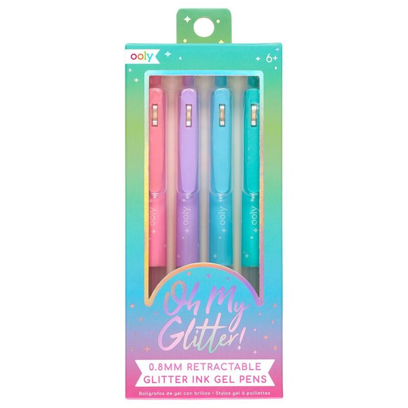 OOLY Oh My Glitter! Gel Pens - Set of 4
