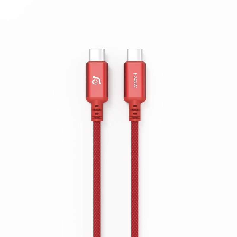 Adam Elements Casa P120 - USB-C To USB-C 240W Charging Cable 120cm - Red