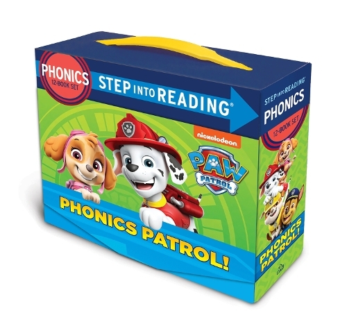 Paw Patrol Phonics Box Set (Paw Patrol) - 12 Step Into Reading Books