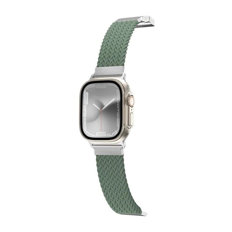 AmazingThing Titan Weave Band for Apple W 41/40/38mm - New Green