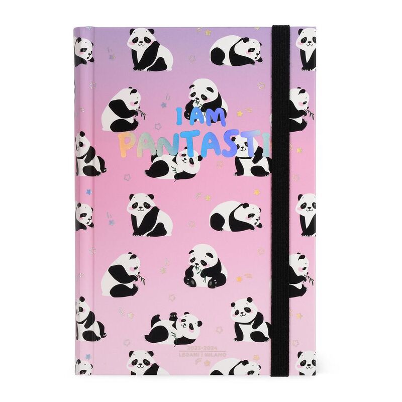 Legami 16-Month Diary - 2023/2024 - Medium Daily Diary - Panda