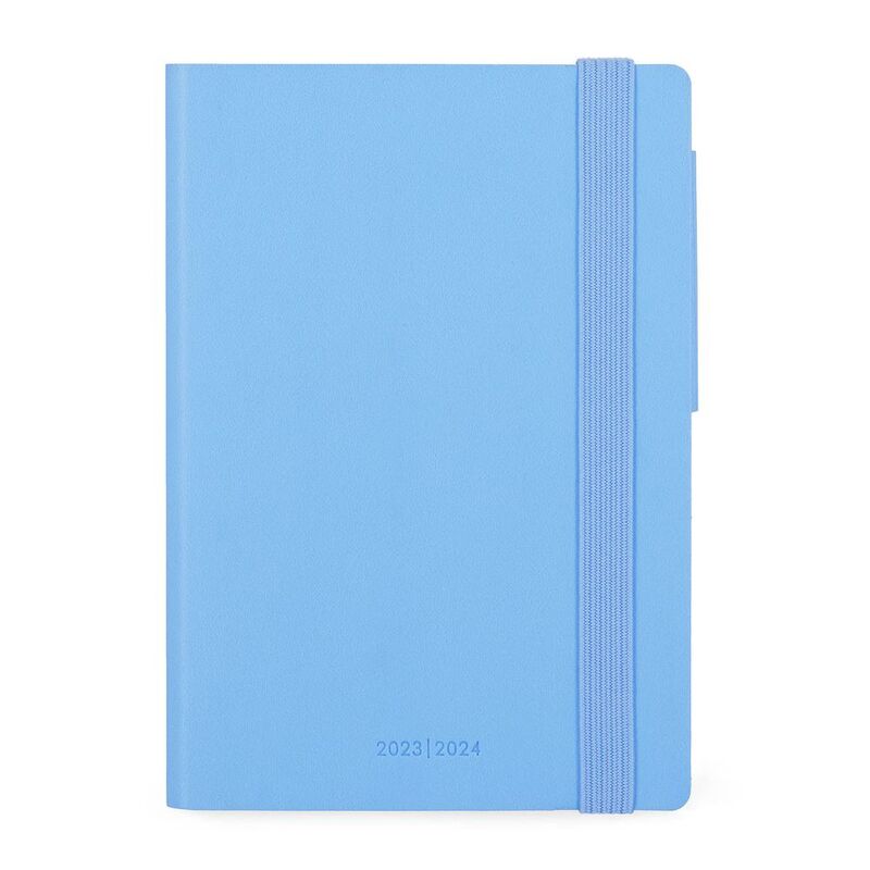 Legami 18-Month Diary - 2023/2024 - Small Weekly Diary - Light Blue