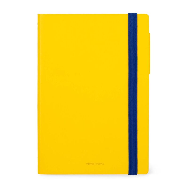 Legami 18-Month Diary - 2023/2024 - Medium Weekly Diary - Yellow