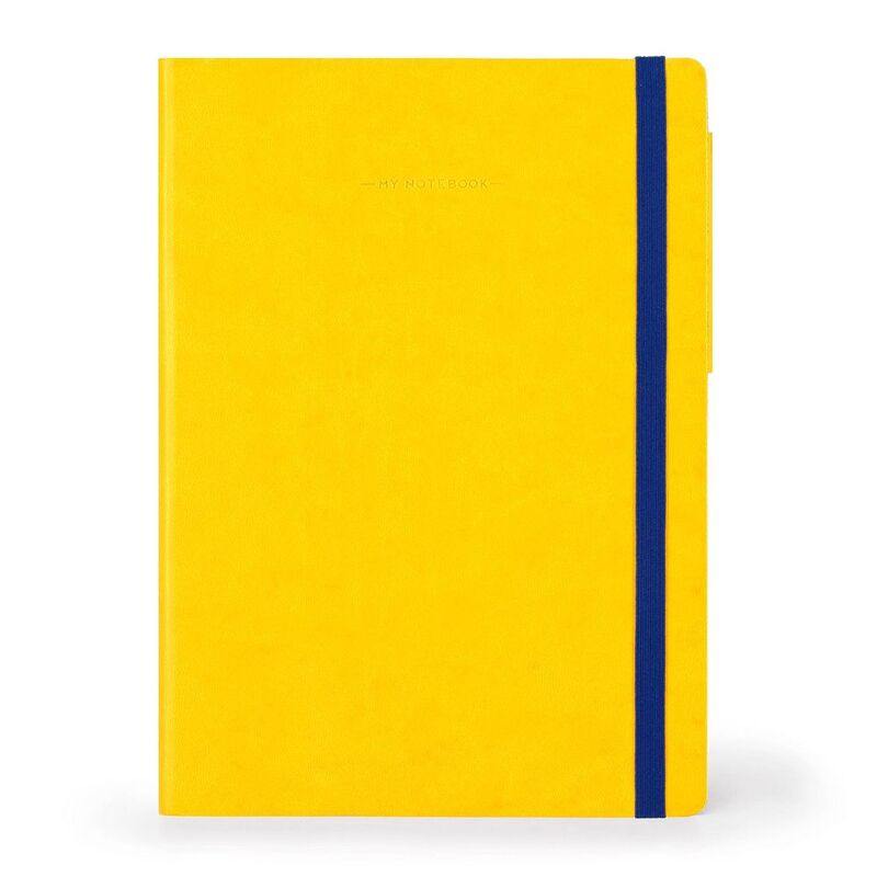 Legami Notebook - My Notebook - Large Lined - Yellow Freesia