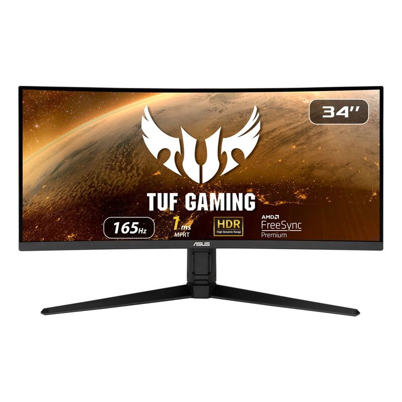 ASUS TUF Gaming VG34VQL1B 34-Inch WQHD/165Hz Gaming Monitor