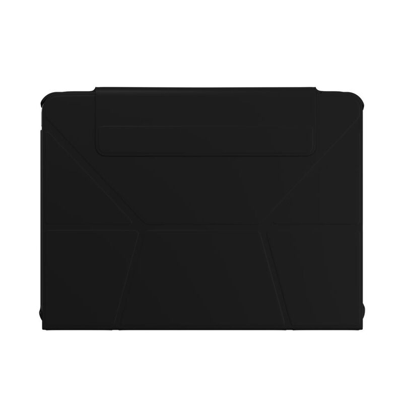 Mageasy Standing & Folding Folio iPad Case for iPad Pro 12.9-Inch - 2022-2018 - Black