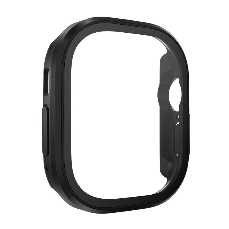 Switcheasy Modern Hybrid Tempered Glass Watch Case for Apple Watch Ultra 49mm - Midnight Black