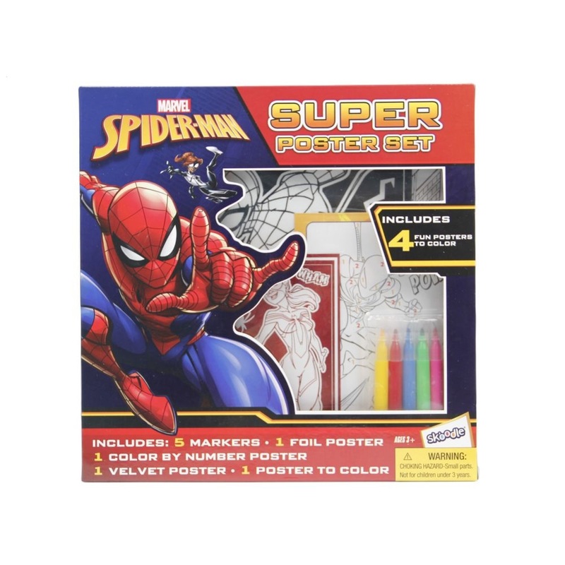 Skoodles Marvel Spider-Man Super Poster Set