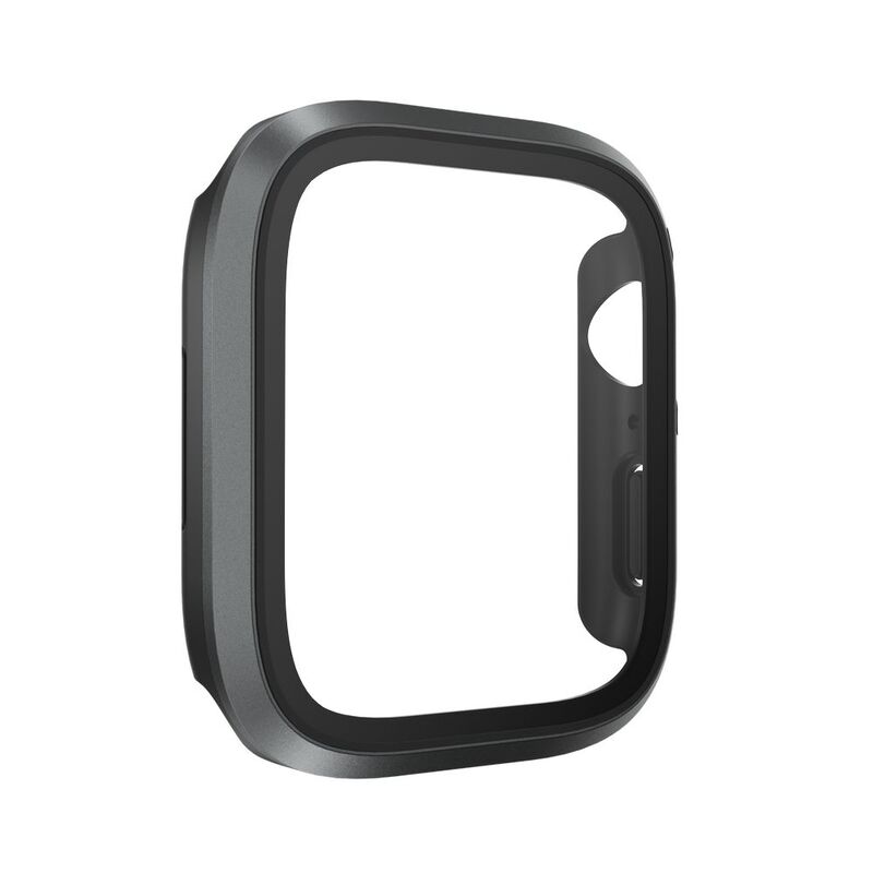 Switcheasy Modern Hybrid Tempered Glass Watch Case for Apple Watch 45mm - Space Grey