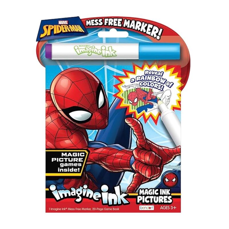 Skoodles Marvel Spider-Man Magic Ink Pad