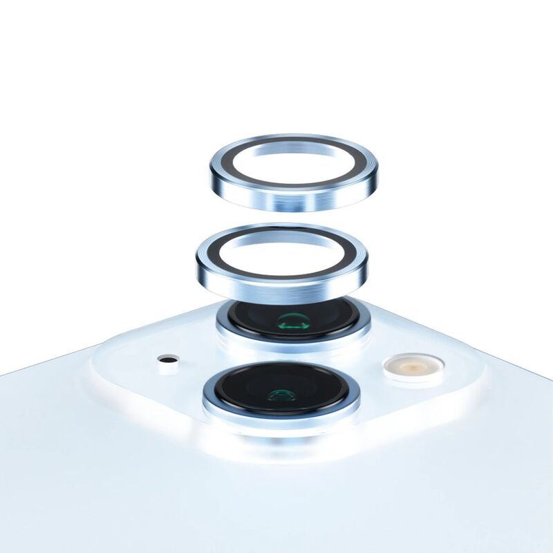 Panzerglass Hoops Camera Lens Protector - iPhone 15/ 15 Plus - Blue
