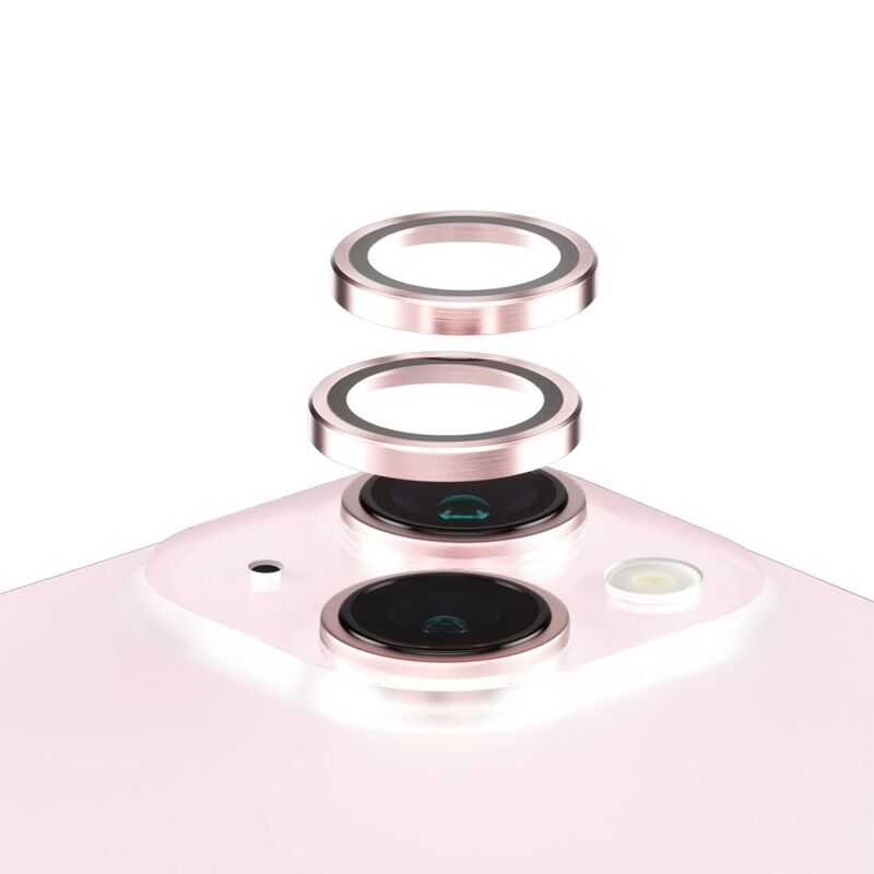 Panzerglass Hoops Camera Lens Protector - iPhone 15/ 15 Plus - Pink