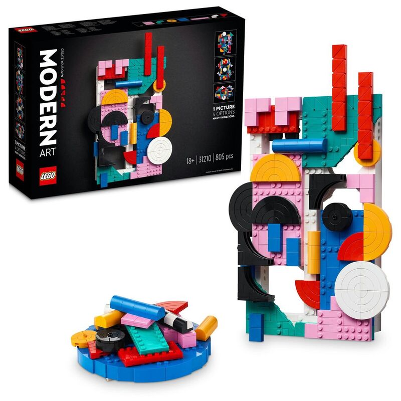 LEGO Art Modern Art 31210 Building Kit (805 Pieces)