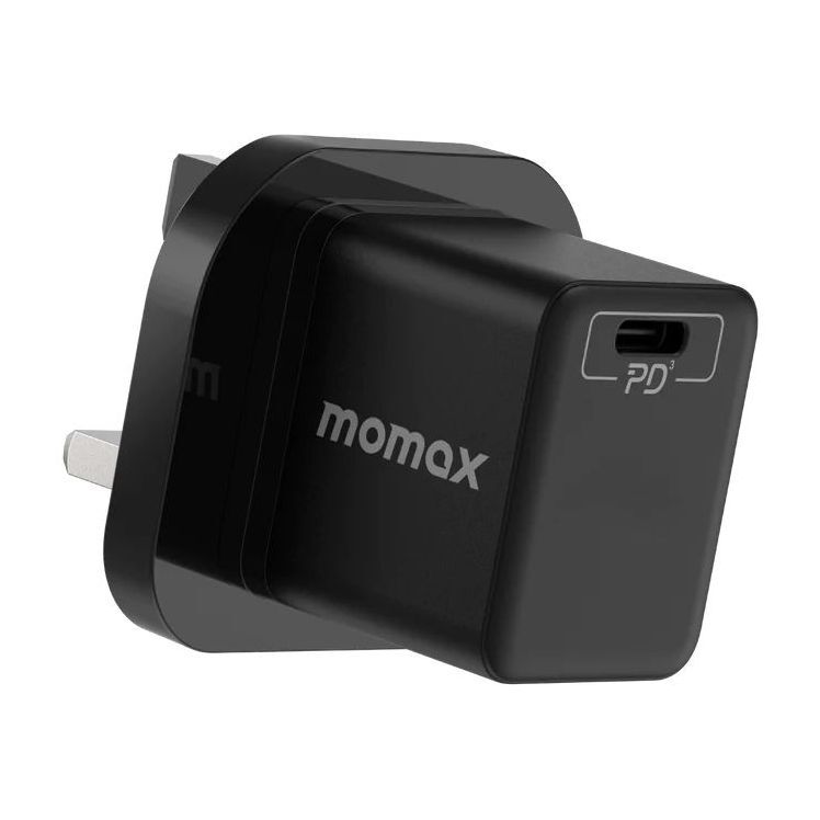 Momax OnePlug 20W Mini USB-C Fast Charger - Black