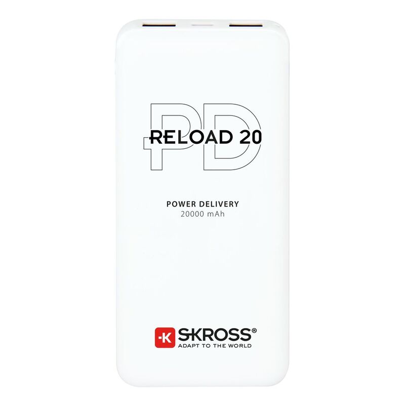 Skross Reload 20 PD Power Bank 20000mAh - White