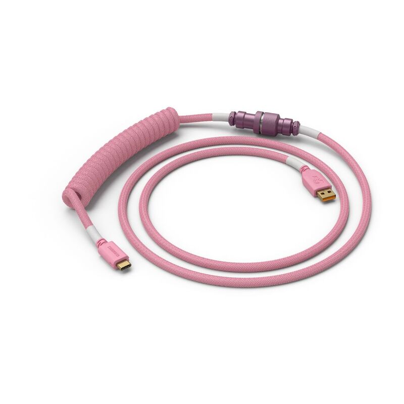 Glorious Coiled Cable - Pixel Pink