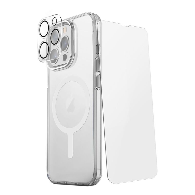 UNIQ iPhone 15 Pro Max MagClick Charging Lifepro Xtreme 360 Protection Bundle Pack