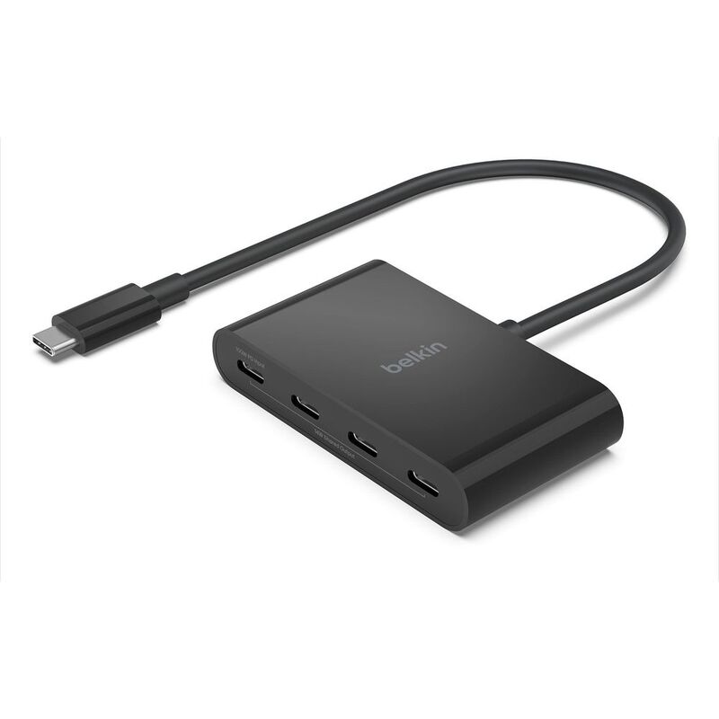 Belkin Connect USB-C To 4-Port USB-C HUB - Black