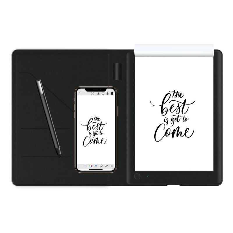 Porodo Smart Writing Notebook with Pen - Black