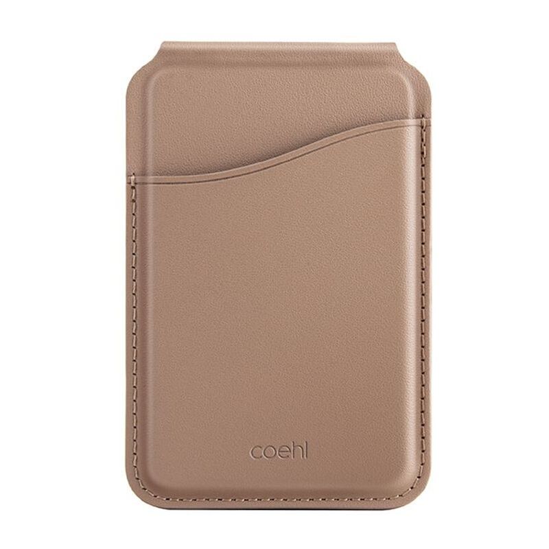 UNIQ Coehl Esme Magnetic Cardholder & Mirror - Dusty Nude