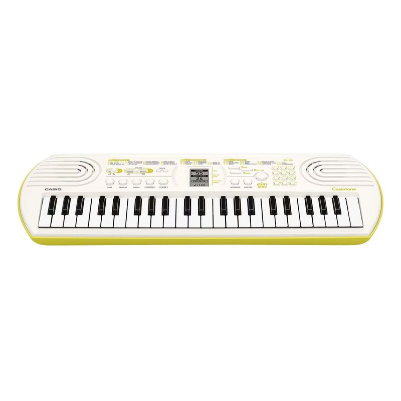 Casio SA-80H2 Casiotone Mini Keyboard 44 keys - White