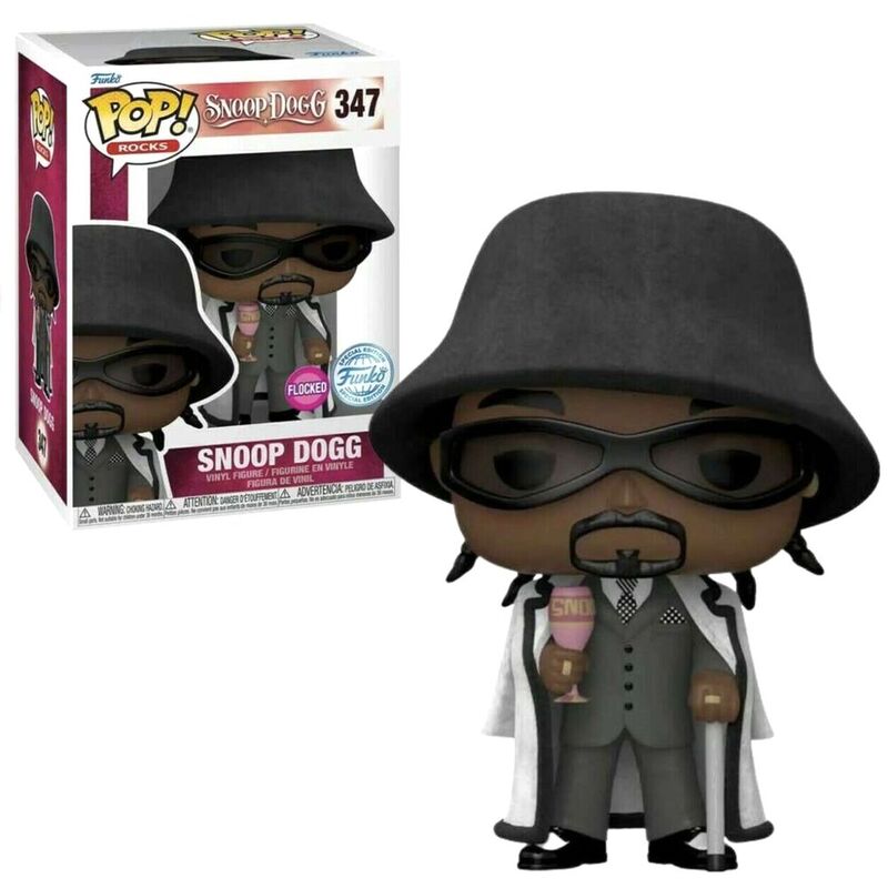 Funko Pop! Rocks Snoop Dogg Flocked 3.75-Inch Vinyl Figure