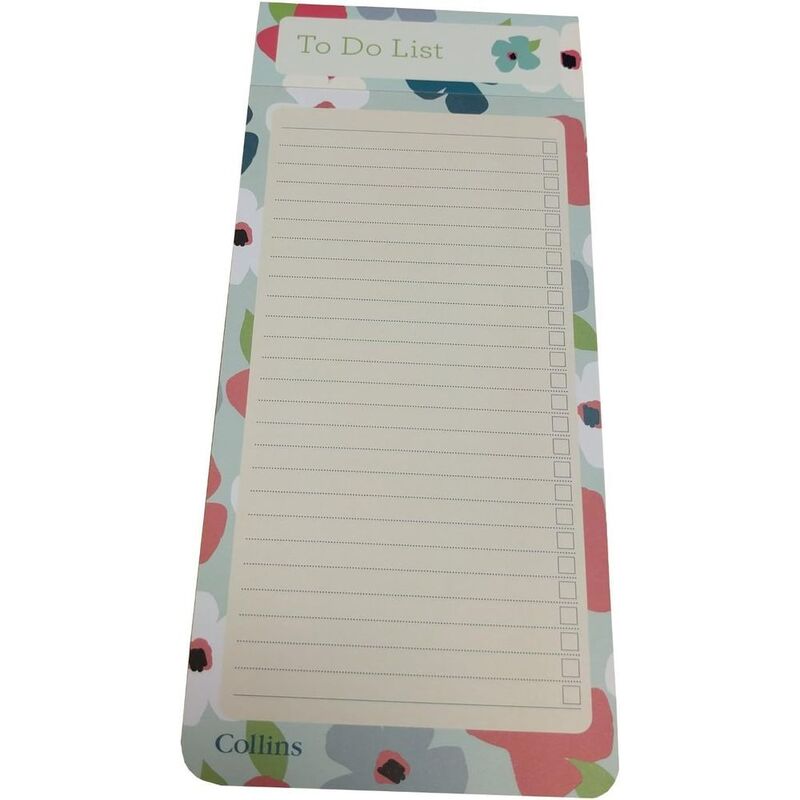 Collins Blossom Slim Magnetic To Do List
