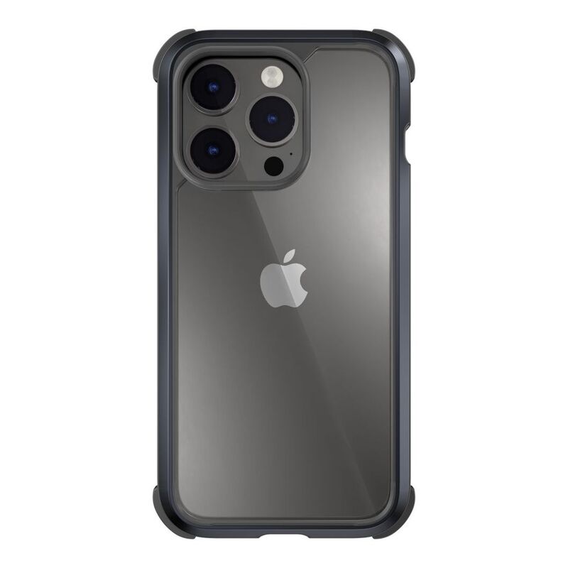 Mageasy Odyssey Rugged Utility Protective Case For iPhone 14 Pro - Metal Black