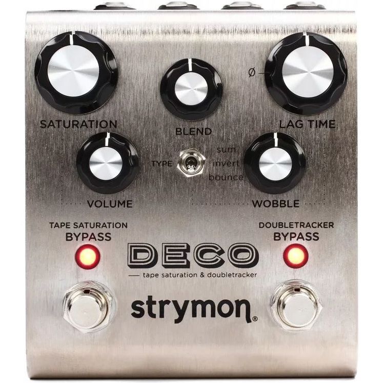 Strymon Deco Tape Saturation and Doubletracker Delay Pedal - Power Supply Included