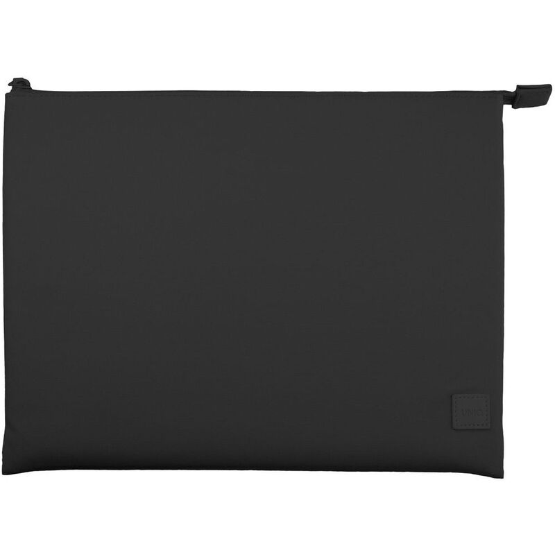 UNIQ Lyon Snug-Fit Protective RPET Fabric Laptop Sleeve 14-inch - Midnight Black