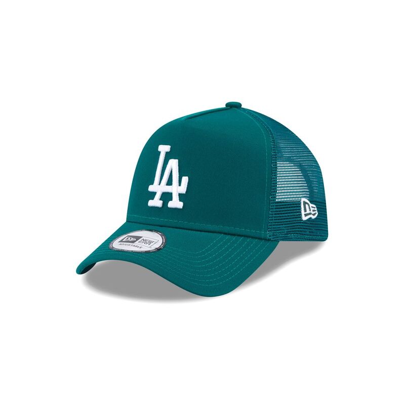 New Era MLB League Essential Los Angeles Dodgers Trucker Cap - Dark Green
