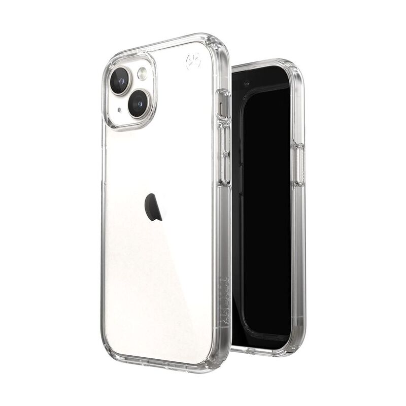 Speck Presidio Perfect-Clear iPhone 15 Case - Clear