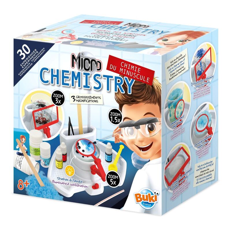 Buki France Micro Chemistry 30 Experiments Science Kit