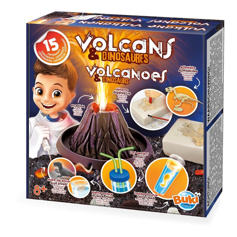 Buki France Volcanoes And Dinosaurs Science Kit