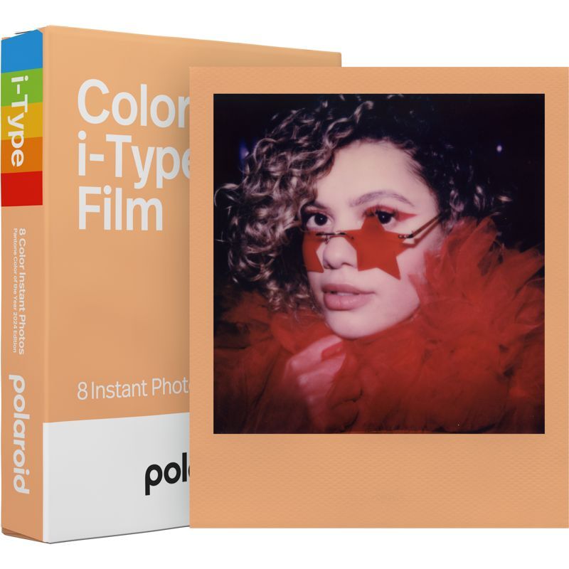 Polaroid Color Film For I-Type Pantone Color Of The Year 2024 - Peach Fuzz (8 Photos)