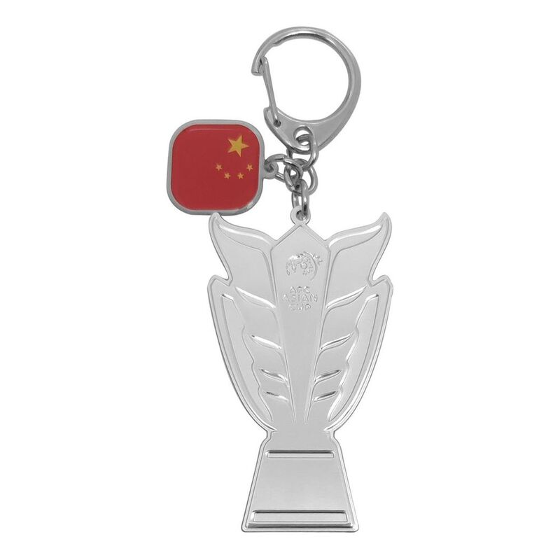 AFC Asian Cup 2023 2D Trophy Keychain with Country Flag - China