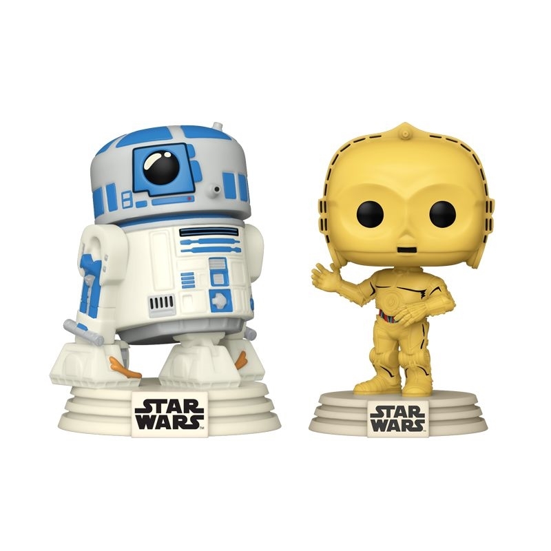 Funko Pop! Star Wars D100 - RR Star Wars R2 And 3PO 3.75-Inch Vinyl Figures (Pack of 2)