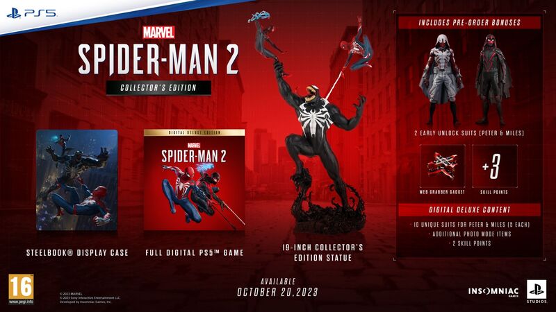 Marvel Spider-Man 2 Collector's Edition - PS5