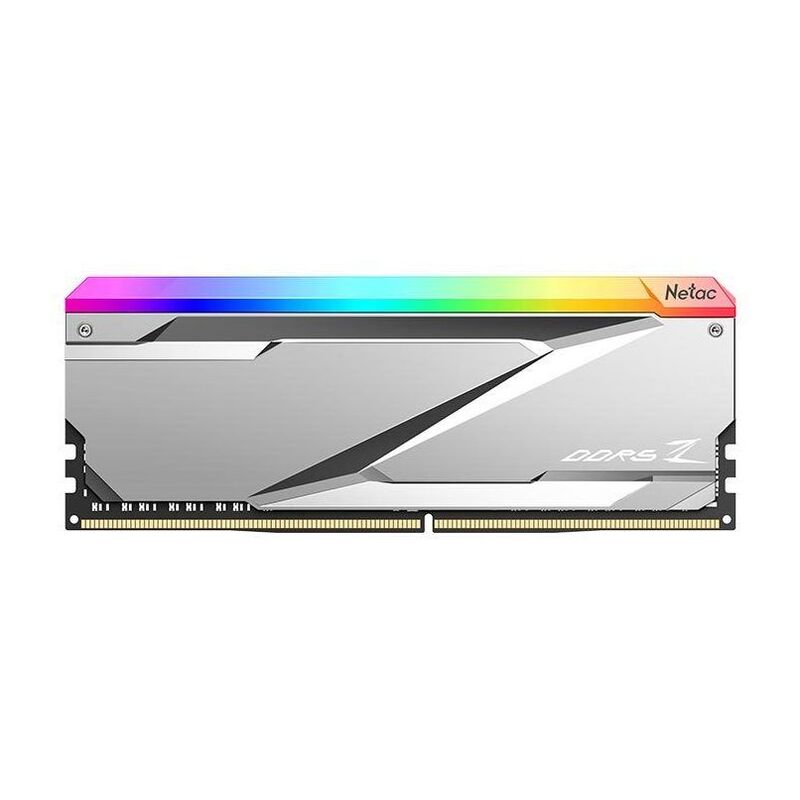 Netac Z RGB 32GB CL34 6600MHz DDR5 RAM - Silver