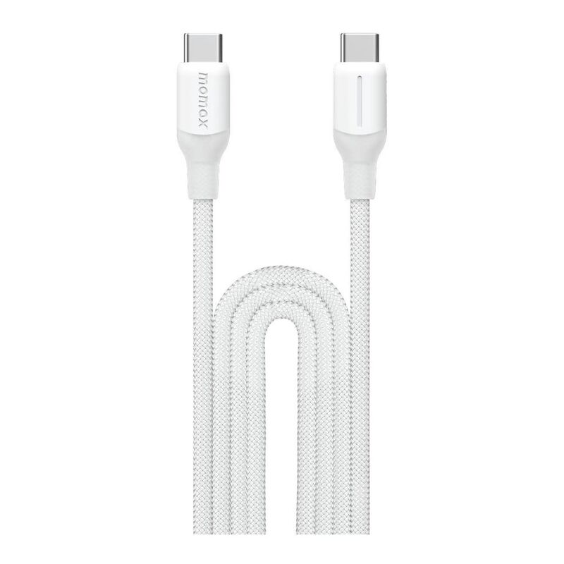 Momax 1-Link Flow 100W USB-C to USB-C Cable 2m - White