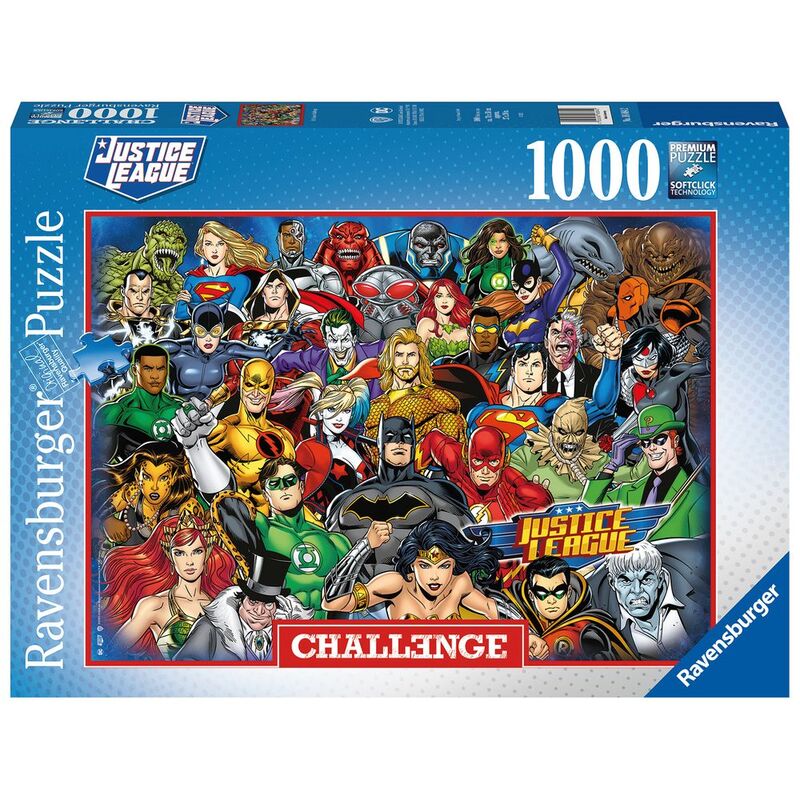 Ravensburger DC Comics Justice League Batman Challenge Jigsaw Puzzle (1000 Pieces)