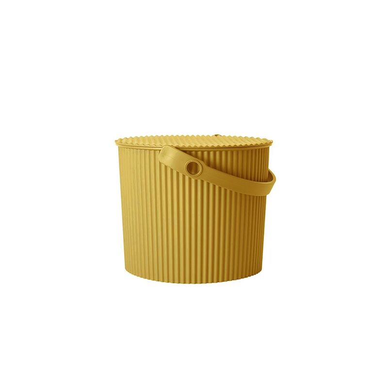 Hachiman Omnioutil Bucket with Lid 8000ml - Mustard