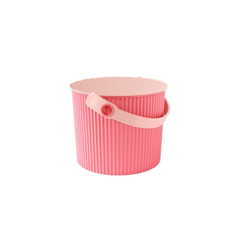 Hachiman Omnioutil Bucket withlid 4000ml - Flamingo Pink